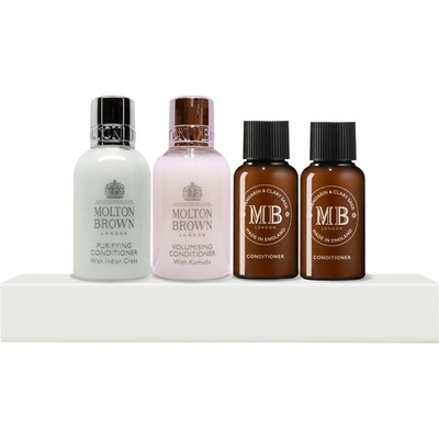 Molton Brown Комплект балсами за коса Hair Therapy Molton Brown: Индийски кресон балсам за коса за почистване 50 мл + Кумуду балсам за коса за обем 50 мл + Мандарина и градински чай балсам за коса за възстановяване 30 мл + Molton Brown Кумуду балсам за ко