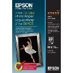 Epson Ултрагланцова фотохартия Epson (10x15, 20 листа, 300g)