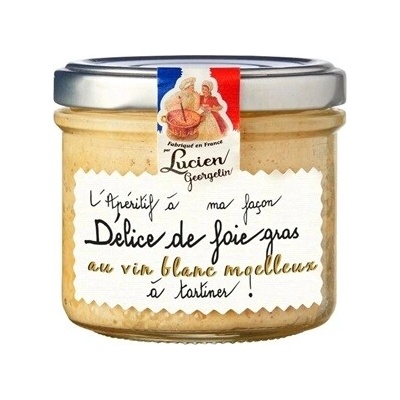 Lucien Georgelin Foie Gras s bielym vínom 100 g