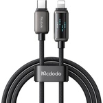 Mcdodo Кабел USB-C към Lightning Mcdodo CA-2630 36W, LED дисплей, 1.2m (CA-2630)