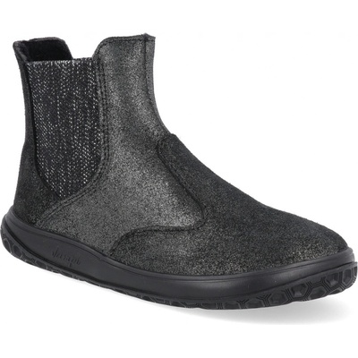 Jonap zimní kožené barefoot boty Igy devon černá