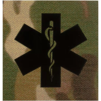 JTG Nášivka gumová JTG Lone Warrior Rubber Patch