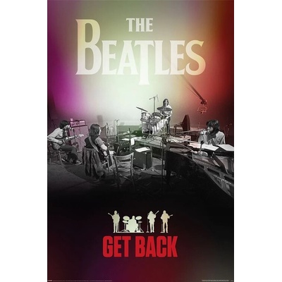 Plagát, Obraz - The Beatles - Get Back, 61 × 91.5 cm