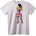 NOONEBRAND Тениска с Аниме Момиче в Розово - 5XL, White