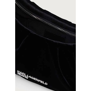 Karl Lagerfeld Jeans дамска чанта от кадифе (B4W30271)