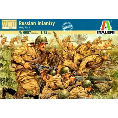 Corfix RUSSIAN Model Kit 6057 WWII INFANTRY 1:72