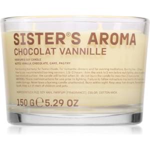 Sister's Aroma Chocolat Vannille ароматна свещ 150 гр