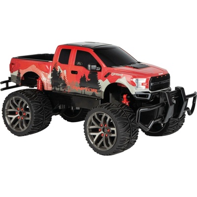 Carrera RC 2.4GHz Ford F-150 Raptor rot/schwarz RC model auta vr. akumulátorov a kábla na nabíj 1:14
