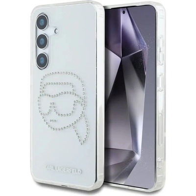 KARL LAGERFELD Калъф Karl Lagerfeld Rhinestones Karl Head Logo Samsung Galaxy S25 прозрачен (3666339450137)