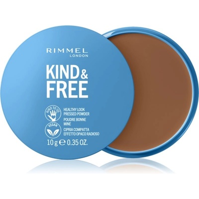 Pudr Rimmel London Kind & Free Healthy Look Pressed Powder 050 Deep 10 ml