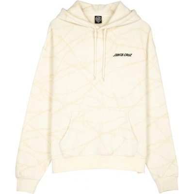Santa Cruz mikina Strip Wired Off White