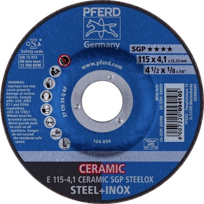 Pferd brúsny kotúč lomený 115 x 22.23 mm 62100115 10 ks