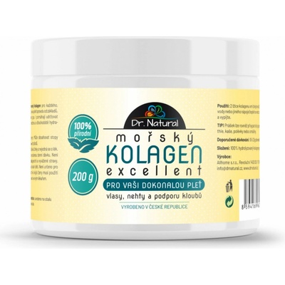 Dr. Natural Morský kolagén excellent 200 g