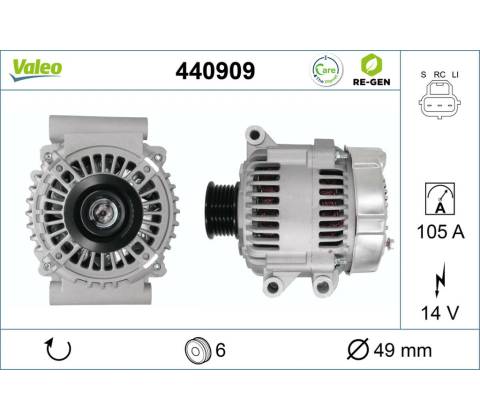 Alternátor VALEO 440909