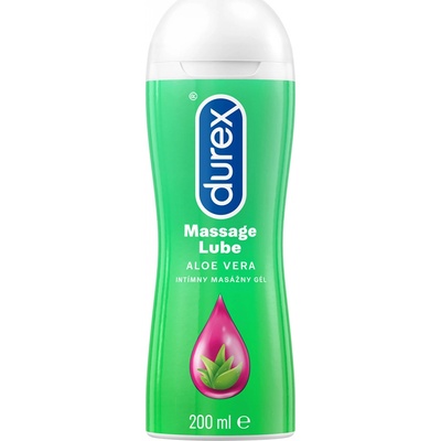 Durex intímny masážny gél 2v1 s Aloe vera 200 ml