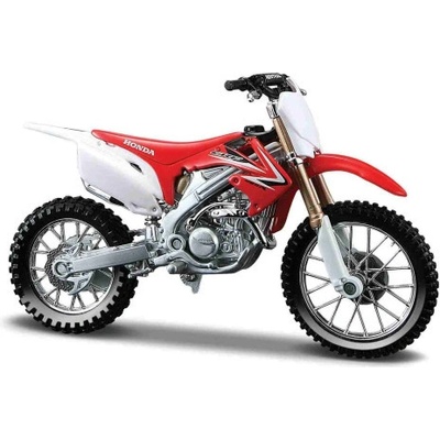 Maisto Motocykl Honda CRF450R červená 1:18