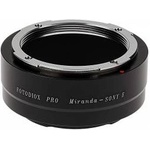 Fotodiox Pro Lens Mount Adapter Compatible with Miranda (Mir) Lenses on Sony E-Mount Cameras - MIR-SnyE-Pro
