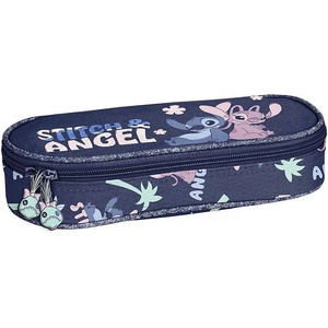 PASO Овален ученически несесер Paso Stitch - Angel, 1 цип (DS25CC-013)