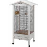 Ferplast Canary and small bird aviary - Волиера/ клетка за канарчета и други малки птици - размер 84, 5 х 65, 5 х 165 cм