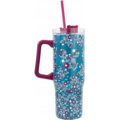 Stor nerezový termohrnček so slamkou 940 ml Minnie Mouse