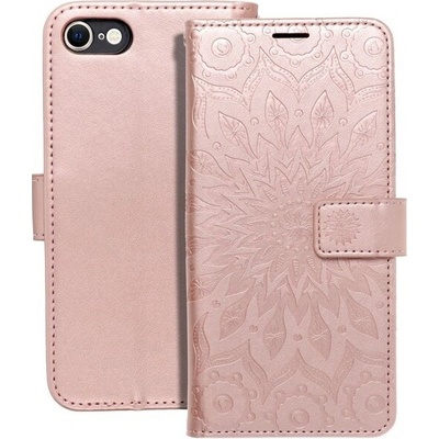 AppleMix Mezzo Puzdro typu kniha pre Apple iPhone 7 / 8 / SE 2020 / SE 2022 - mandala - ružové