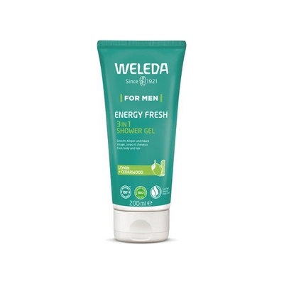 Weleda 3v1 Shower Gel For Men Energy Fresh 200 ml