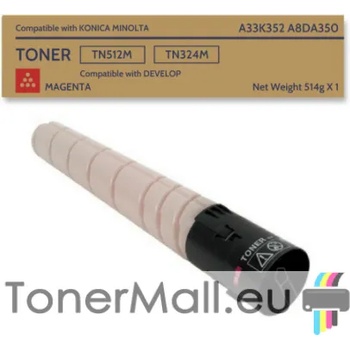 Compatible Съвместима тонер касета TN512M Magenta