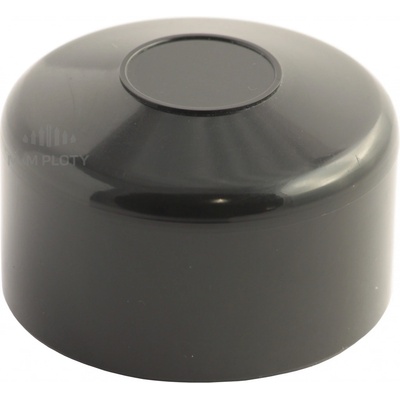 Čepička PVC průměr 60 mm, černá