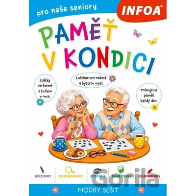 Paměť v kondici modrý sešit