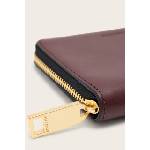 AllSaints портфейл дамски от кожа LENA HEX (W130XC) - answear - 181,87 лв