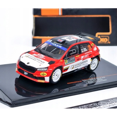IXO Škoda Fabia RS Rally2 No.26 Ingram/MCKillop Rallye Monte Carlo 2024 1:4