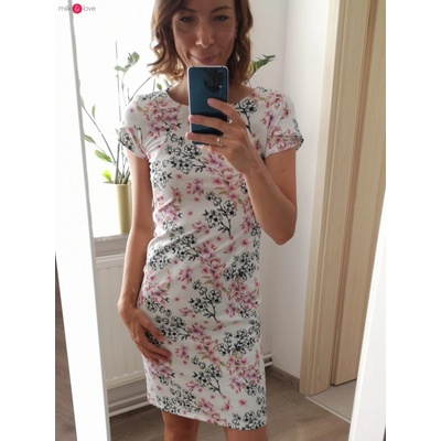 Šaty na dojčenie Milky Dress Cherry Flowers