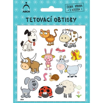 Arch Dětské tetování zvířátka 04