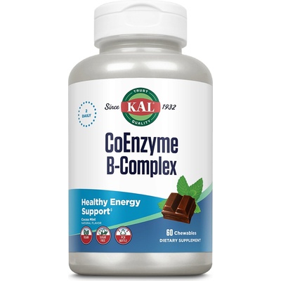 KAL Коензим b-комплекс Таблетки за дъвчене - 60 таблетки за дъвчене