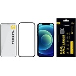 Tactical iPhone 12 Pro / 12 TACTICAL IMPACT ARMOUR GLASS 3D стъкло за защита на екрана, с антибактериално покритие + допълнителна рамка, ПРОЗРАЧНО 57983114104 (57983114104)