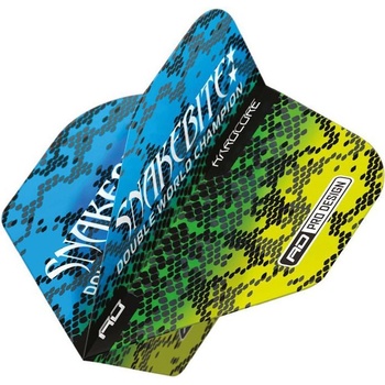 Red Dragon Hardcore Premium Peter Wright Snakebite modré