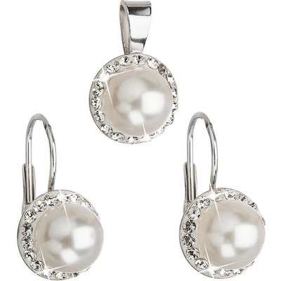 Pavona Sada s perlami a krystaly Swarovski 39091.1 bílá – Sleviste.cz