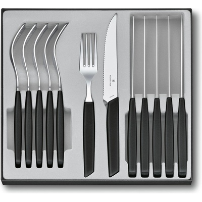 VICTORINOX Sada příborů 12dílná černá 6.9093.12W.12