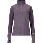 ENDURANCE Дамска тениска ENDURANCE Women's Canna V2.0 Melange Midlayer Running shirt - Graystone - размер 36 (EU) (916-4750-0212)
