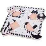 Bigjigs Toys Дървен пъзел Bigjigs - Черно-бели животни, Вид 1 (BJ515) - ozone