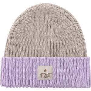Huttelihut Детска зимна шапка (beanie) Huttelihut Kid's Hat Wool Knit Color Block Beanie - Purple Rose - размер 53 cm (904-6681-0413)