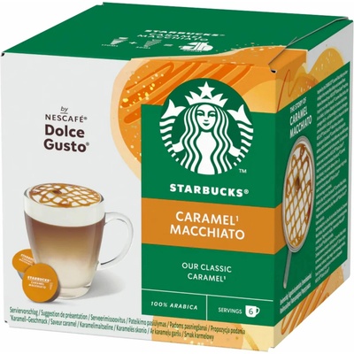 STARBUCKS NESCAFE DOLCE GUSTO CARAMEL MACCHIATO 12 KAPSUL