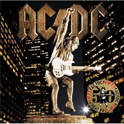 AC/DC - Stiff Upper Lip (Gold Coloured) (Anniversary Edition) (LP) (0196588733710)