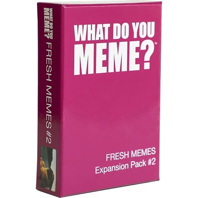 Разширение за настолна игра What Do You Meme? Fresh Memes Expansion Pack 2