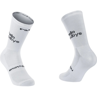 Northwave Мъжки чорапи за колоездене Northwave Hello Sock Cycling socks - White - размер 44-47 (EU) (207-1261-0114)