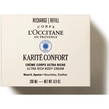 L'Occitane Karité Confort Ultra Rich Body Cream Refill Кремове за тяло 200ml