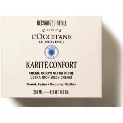 L'Occitane Karité Confort Ultra Rich Body Cream Refill Кремове за тяло 200ml