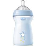 Chicco Шише Chicco - Natural Feeling, с биберон 6 м+, 330 ml, за момче, асортимент (N0245) - baby