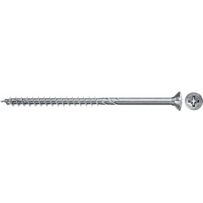 Fischer Vrut do dřevotřísky Power-Fast II 4,5x60 se zapuštěnou hlavou (50 kusů, částečný závit, pozinkovaný)