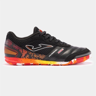 Joma Футболни обувки Joma Mundial Leather Indoor Football Trainers - Black/Orange